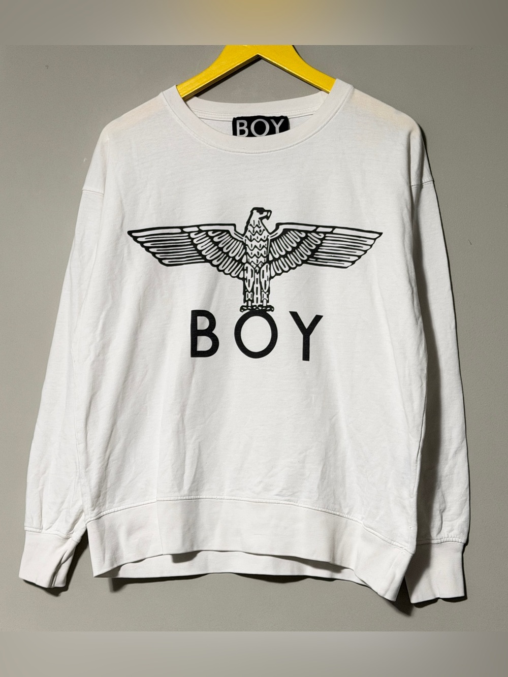 Boy London white crewneck sweatshirt Size XS